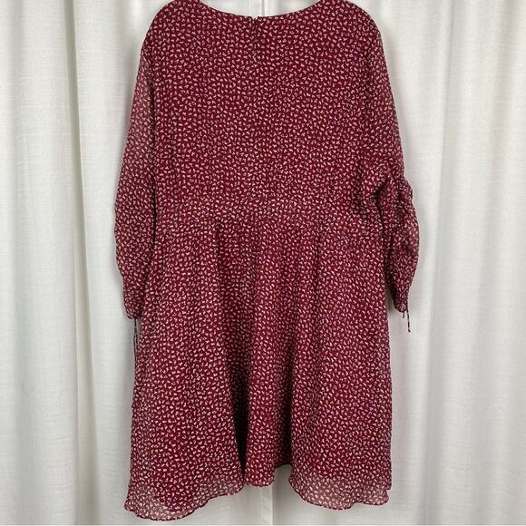 Madewell Starviolet Mini Dress Ditsy Floral Sz.24W NWT - Picture 11 of 16